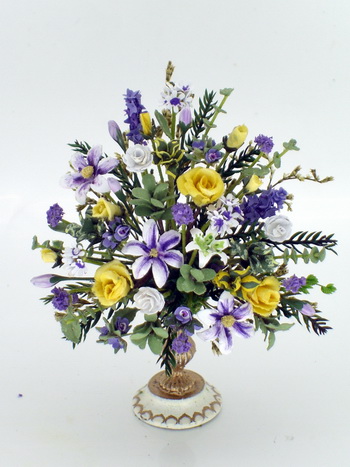 Beautiful Purple and Yellow Arrangement